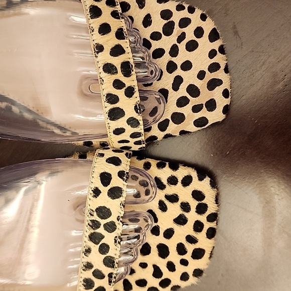 NWT Gianni Bini Cheetah Print Sandals Sz 8 - Picture 2 of 6